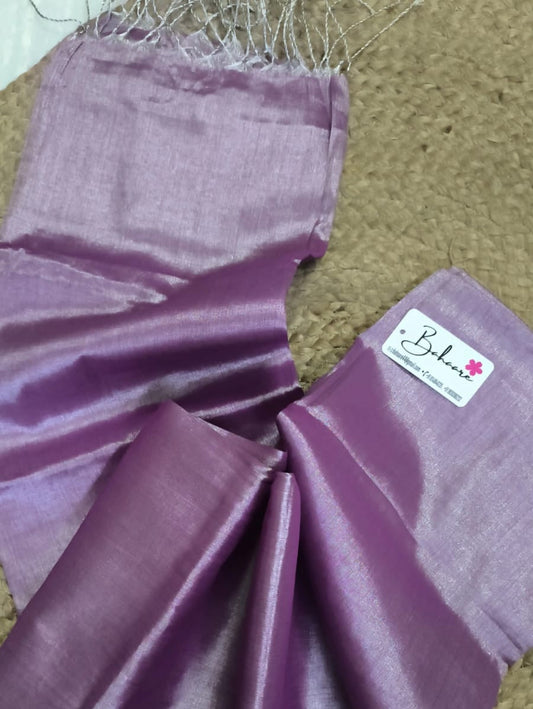Galaxy | Blush Pink Tissue Saree