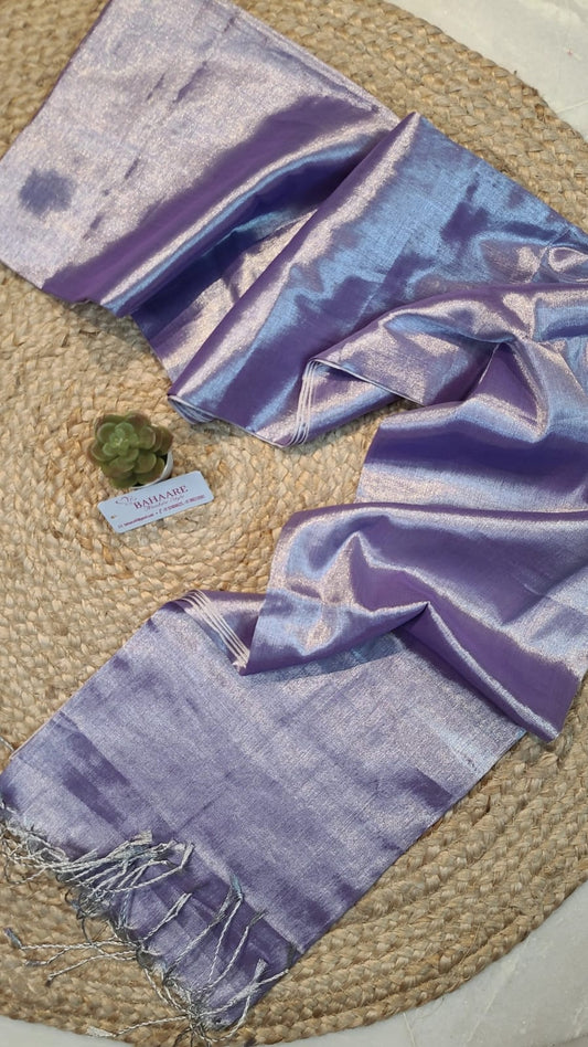 Galaxy | Lavender Tissue Saree