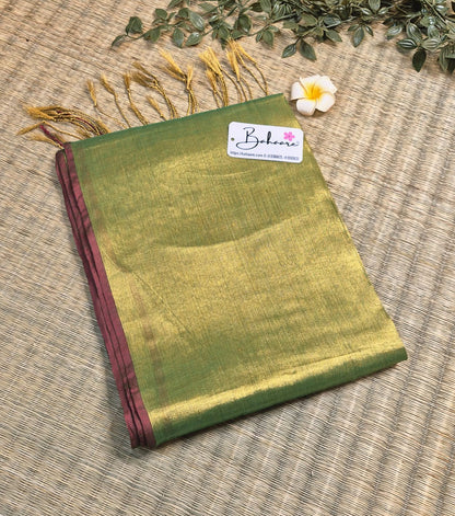 Suhani | Light Green Tissue Saree