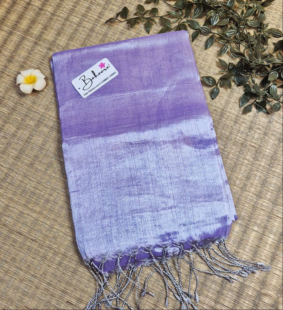 Galaxy | Lavender Tissue Saree