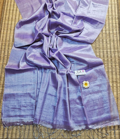 Galaxy | Lavender Tissue Saree